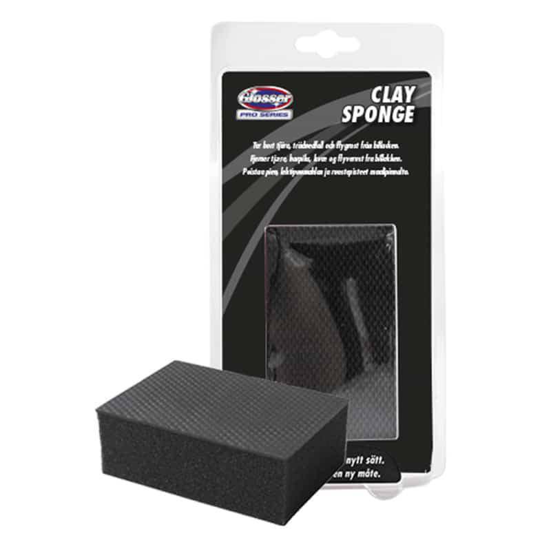 Glosser Pro Series Clay Sponge - Rengöringslera svamp 1-pack