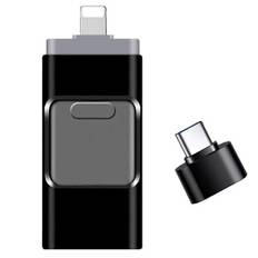 4-i-1 USB I Flash Drive Disk Lagerhukommelse til iPhone iPad PC iOS Android
