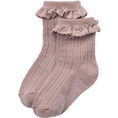 Wheat Blonde Uldsokker Nora Stl. 29-32 fepojkar - Strumpor Från Magasin - Dry Rose (29-32)