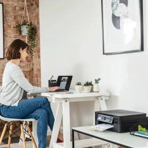Brother DCP-J1050DW Multifunktion blækprinter A4 Duplex Trådløs/mobil USB