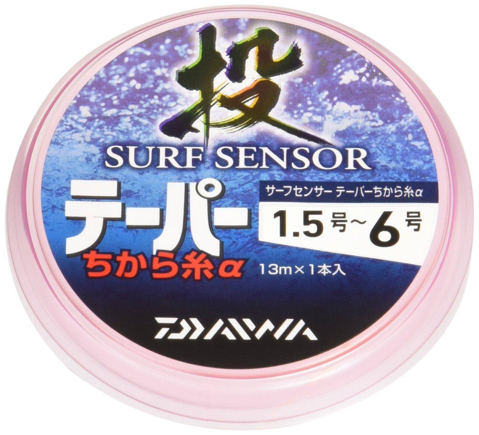 Daiwa Surf Sensor Tapered Power Line Orange , 1.5-6, 13m,