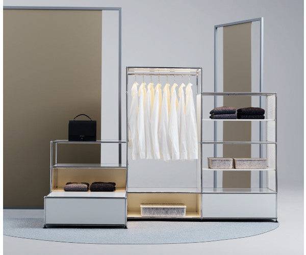 USM Haller Model Eks 102 Wardrobe - 29 - Light Grey