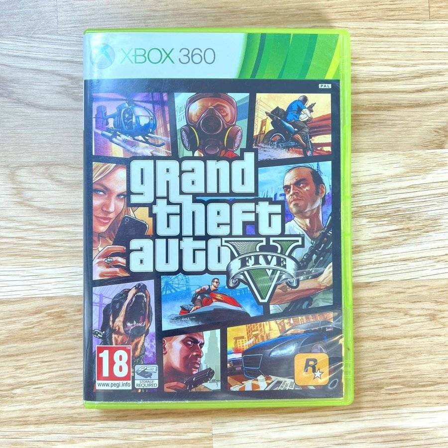 Grand Theft Auto (GTA) V / 5 (Inkl. Karta) - Xbox 360