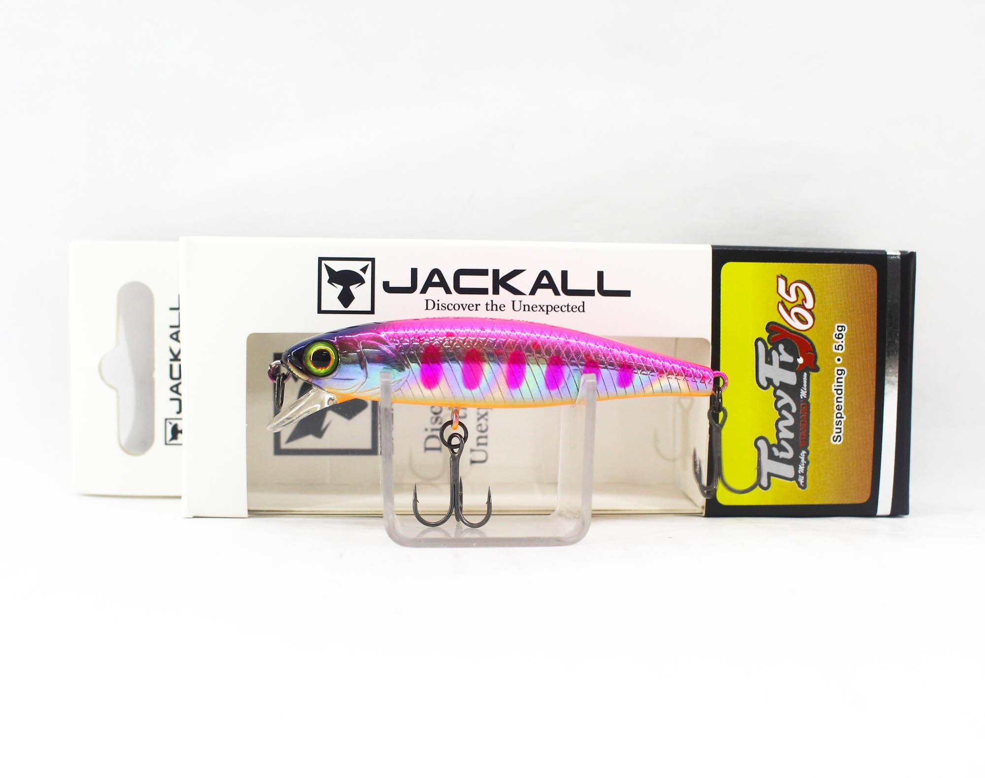 Jackall Tiny Fry 65SP Suspend Lure HL Flashing Pink Trout (1999)