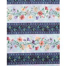 Fairytale Forest, blomster i rækker - Patchwork - 100% Bomuld