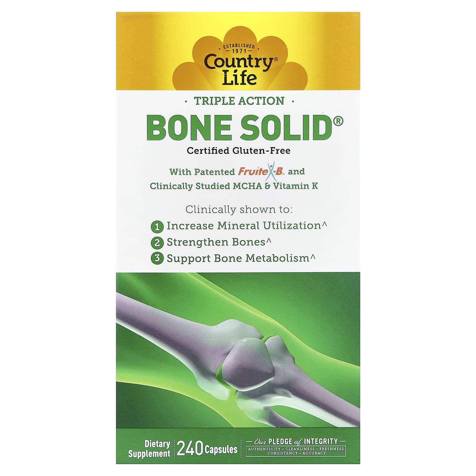 Bone Solid®, 240 kapslar