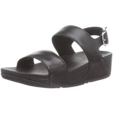 Sandals LULU LEATHER SANDALS All Black cm [Fit Flop] BACK-STRAP Women's 23.0 cm~23.5