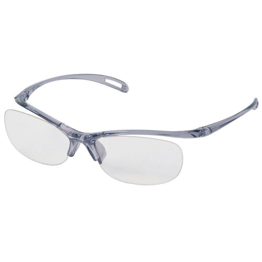 Yamamoto Kogaku YAMAMOTO Blue Light Cut Protective Glasses Lightweight 17g Flexible Frame Clear Smoke PET Sided Hard Made in Japan UV Protection