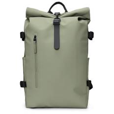 Rains Rolltop Rucksack Large W3 23 Daypack størrelse 23 l farve olivengrøn