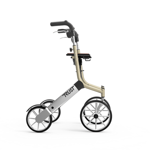 TrustCare Let’s Go Out Rollator | Flere farver - Beige
