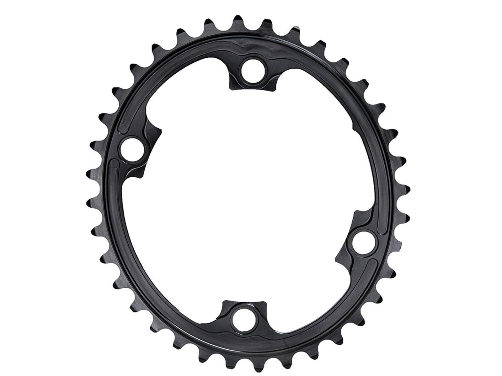 absoluteBLACK Kedjedrev 110 mm Inre (Tvådelat) 30T 4 bultar | Svart | 2x10/11