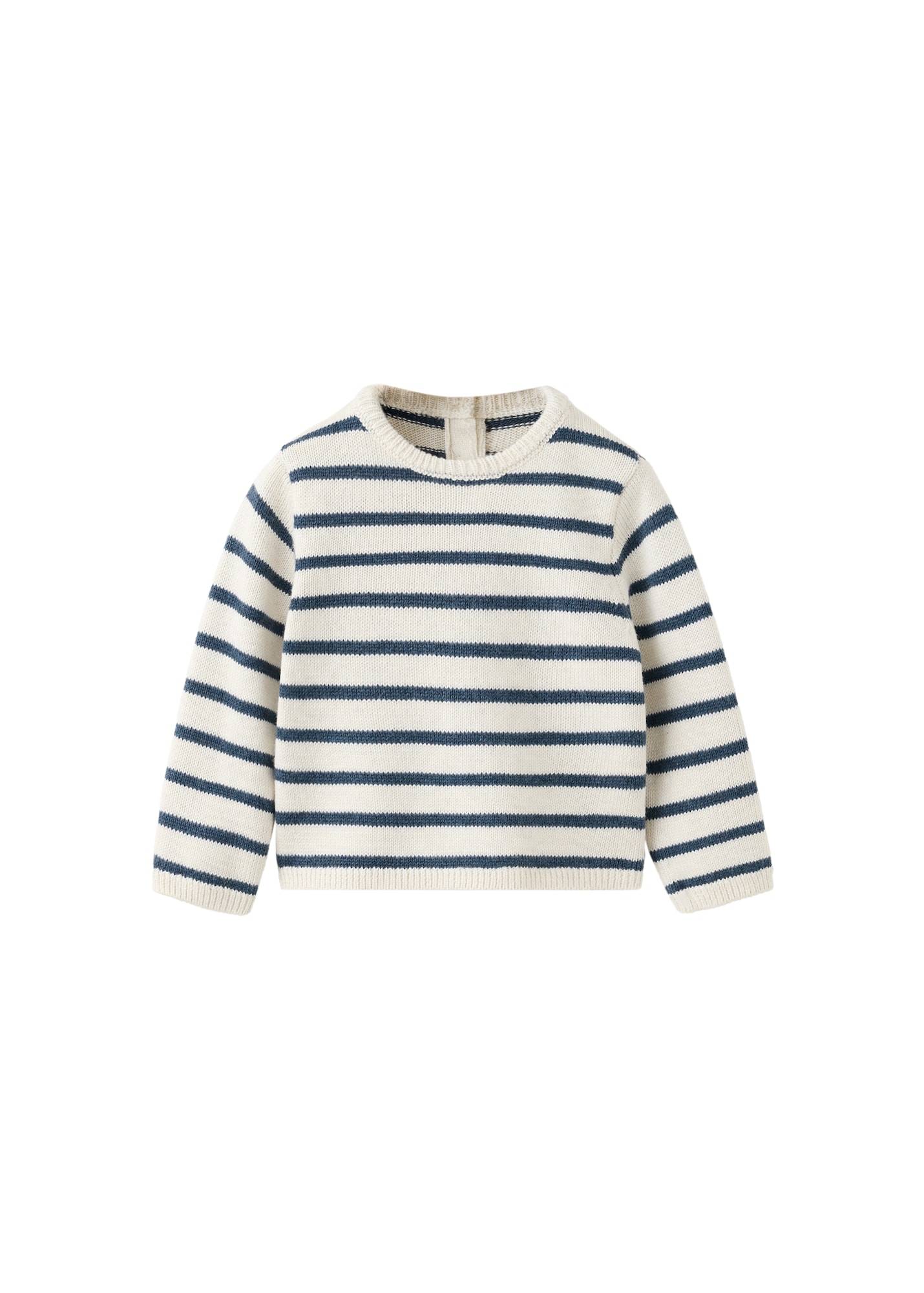 MANGO KIDS Tröja 'INDY' ljusbeige / gentiana