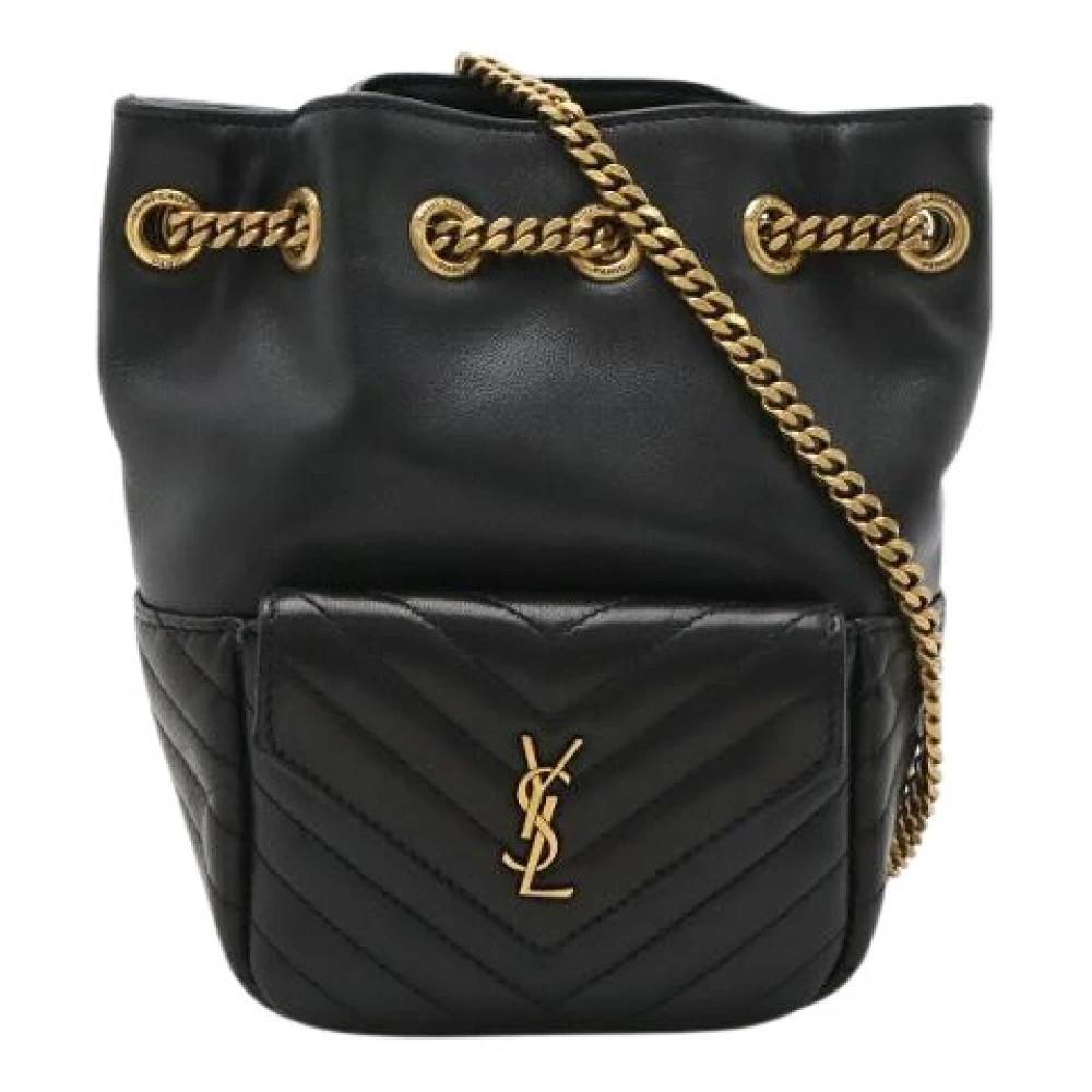 Yves Saint Laurent Vintage - Pre-owned Joe Mini Bucket Bag Vintage - Dam - ONE Size - Läder