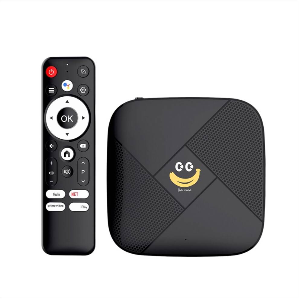 Banana TV X2 TV-boks 2.4G/5G WiFi Smart TV-boks Set-Top-boks EU-stik.