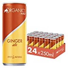Red Bull Organics by Red Bull Ginger Ale, 24 x 250 ml, Dosen Bio Getränke 24er Palette, OHNE PFAND