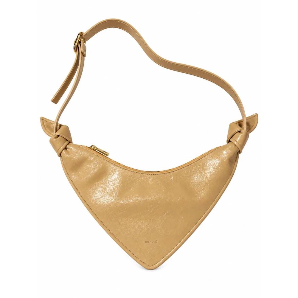 THEMOIRè Skuldertaske - Tasker - Dame - Beige - ONE SIZE - Uld
