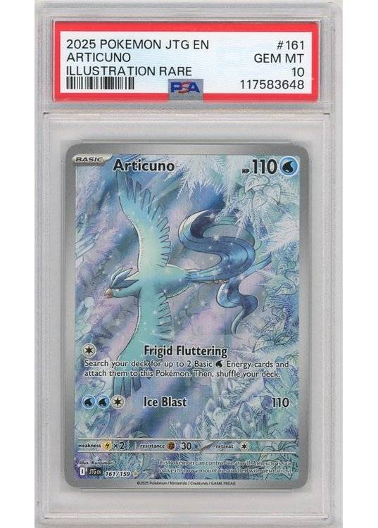 Articuno - 161/159 - PSA 10.