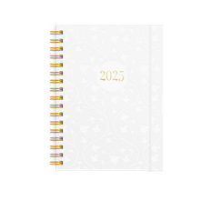 Burde Kalender 2025 Senator A6 Star Kalendrar Vit 15,3x11,7x0,6