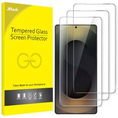 JETech Skärmskydd för Samsung Galaxy S25 Ultra 5G, Härdat Glasfilm, Fingeravtryck ID Kompatibel, HD Klar, 3-Paket