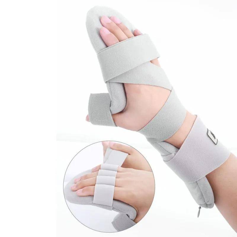 Adjustable Stroke Hand Brace Support for Finger Wrist Rest Orthopedic Splint Arthritis Tendonitis Rehabilitation Night Use