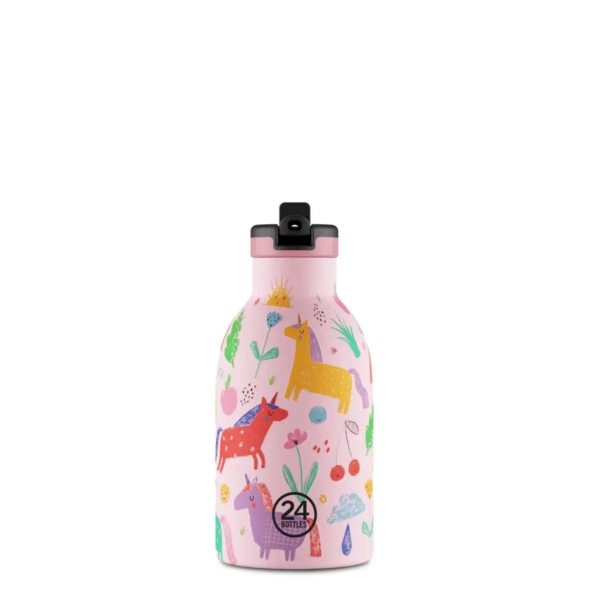 24Bottles - Clima Drikkedunk Sugerør Børn 330 Ml - Magic Friends