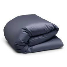 Hästens Satin Pure Påslakan 275x240 Blå - Night Shadow Blue (275x240)