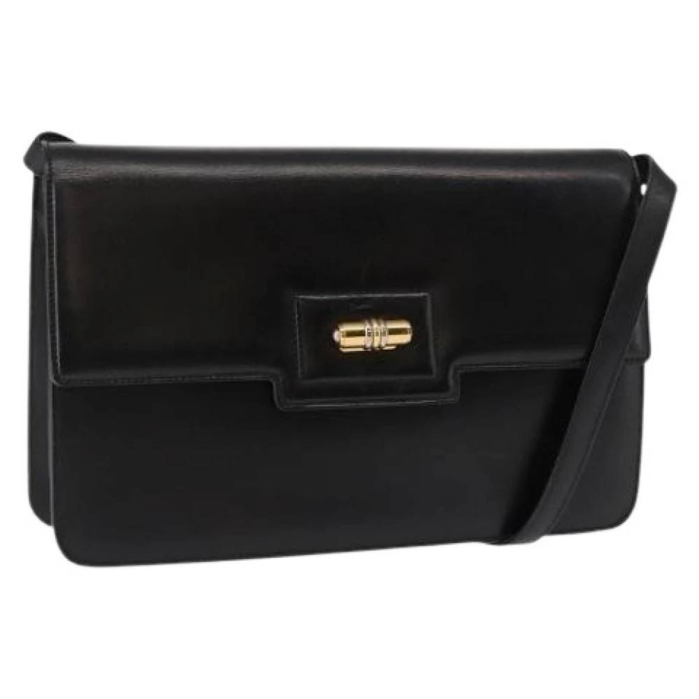 Gucci Vintage Pre-owned Vintage Skuldertaske - Vintage - Dame - Sort - ONE SIZE - Uld