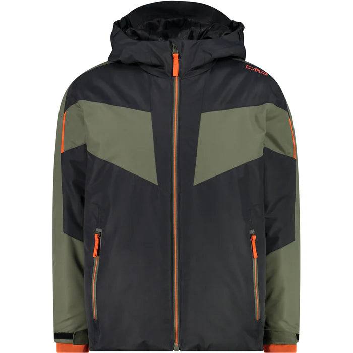CMP Jr. Ski Jacket Skijakke Børn - Antracite - Antracite / 116 cm / 6 år