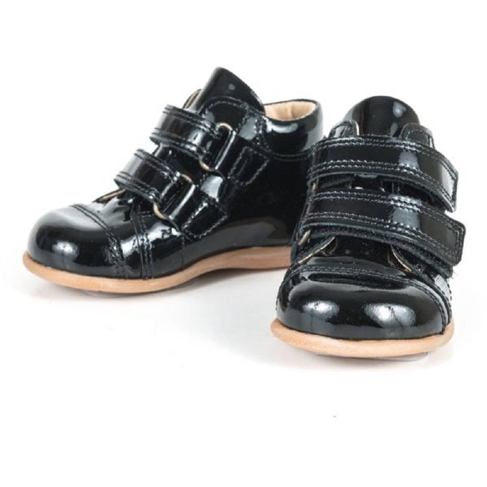 Pom Pom Begyndersko i Lak med Velcro, Black 22