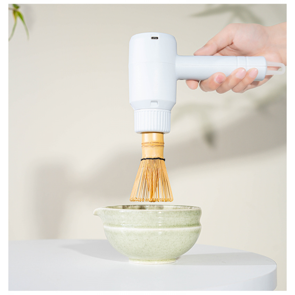 Elektrisk Matcha-piskeris, genopladelig, hurtigt piskende Matcha-blender, værktøj til hjemmebrug