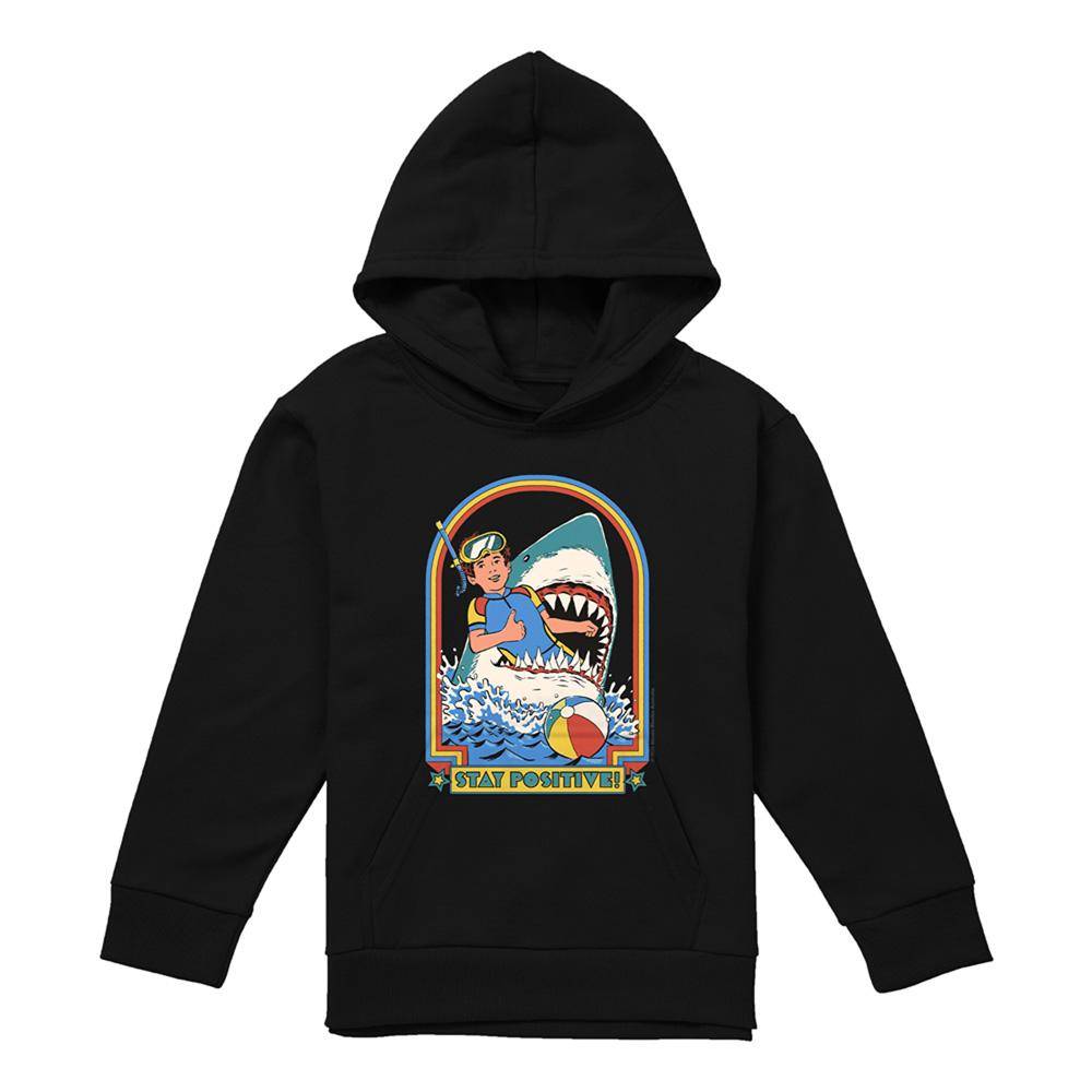 Steven Rhodes Childrens/Kids Stay Positive Hoodie 9-11 Years