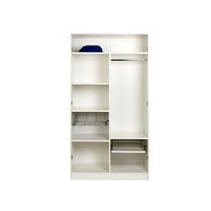 Indbygningsdel til Kaagaard garderobe skab (Model 3142 - B80/82 x H 216 cm, Hvid)