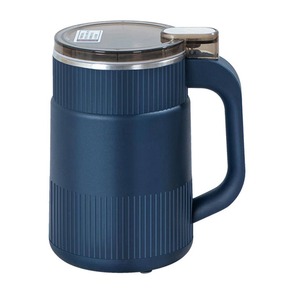 Mini elektrisk kaffekvarn Köksflingor Nötter Bönor Kryddor Korn Kvarnmaskin Multifunktionell hemkaffekvarn EU-kontakt blå