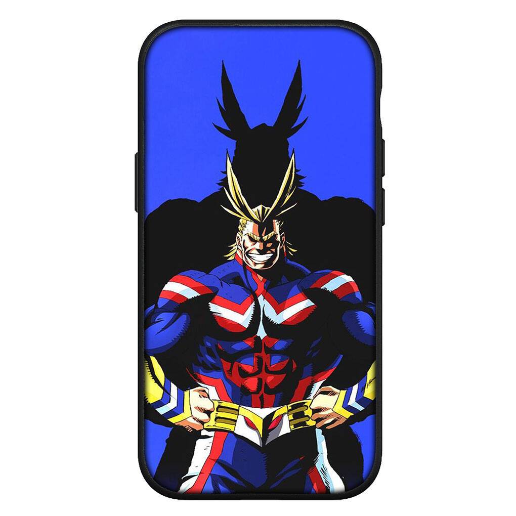 for Motorola Moto Edge 70 60 50 G54 G86 Samsung Galaxy S25 iPhone 17 16 15 Xiaomi Redmi Note 14 13 Pro Max Phone Case My Hero Academia All Might Cover for Moto G55 5G hjort