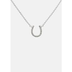 Skultuna Pavé Series - Sterling Silver - Horse Shoe Necklace