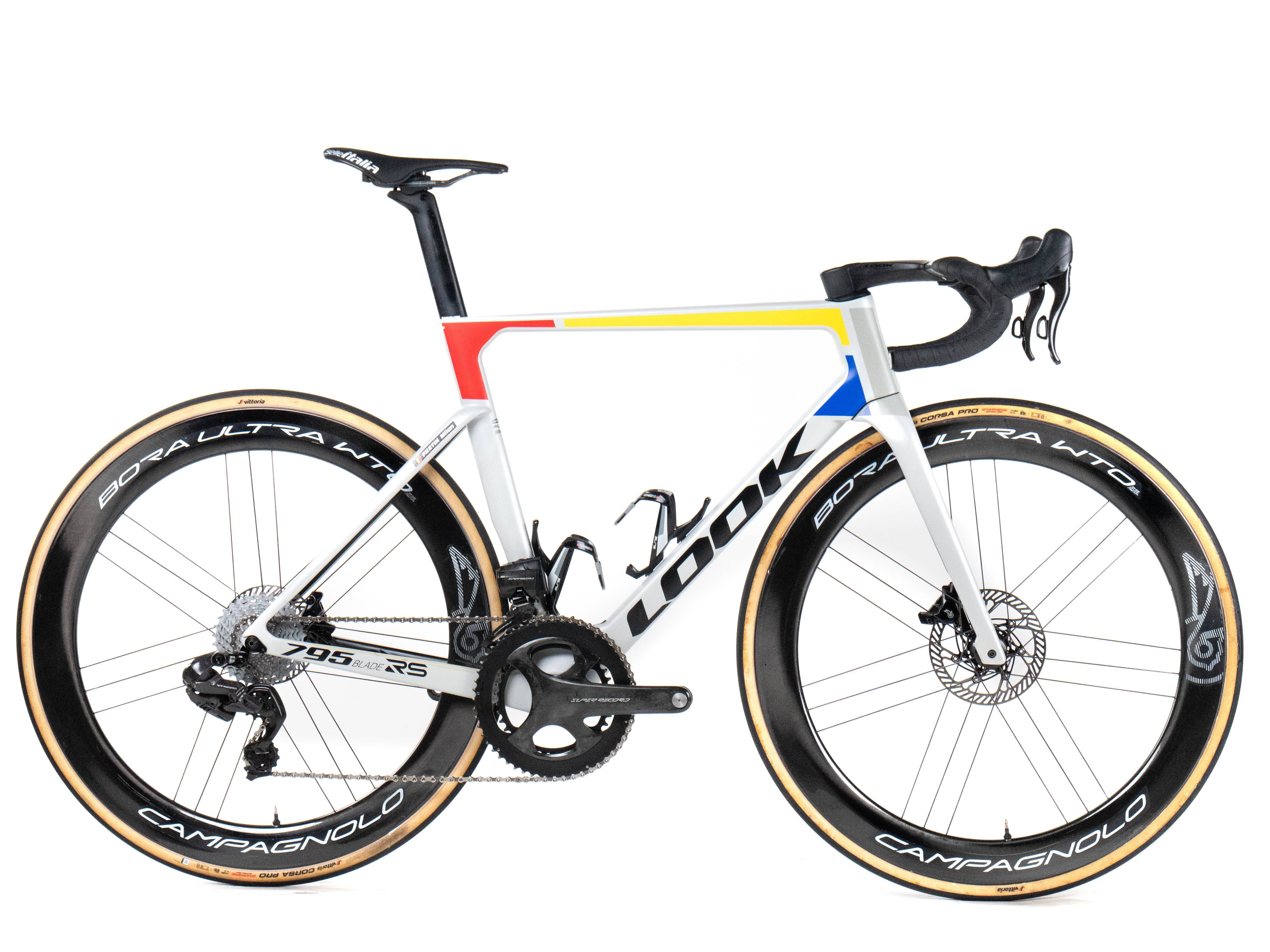 Look 795 Blade RS 2025 Team Cofidis Fretin Milan size M Campagnolo Super Record WRL 2x12sp - Bikeroom / M / iconic platinum white (M)