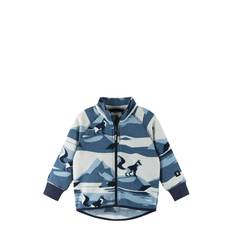 REIMA Fleece Sweater, Ornament |Blue |110