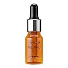 TAN-LUXE THE ANSIKE Self Solning Drops, Ljus/Medium (10 ml) Lägg till solbränna droppar till hudvården för personligt ansikte solbränd, grymhetsfri och vegan