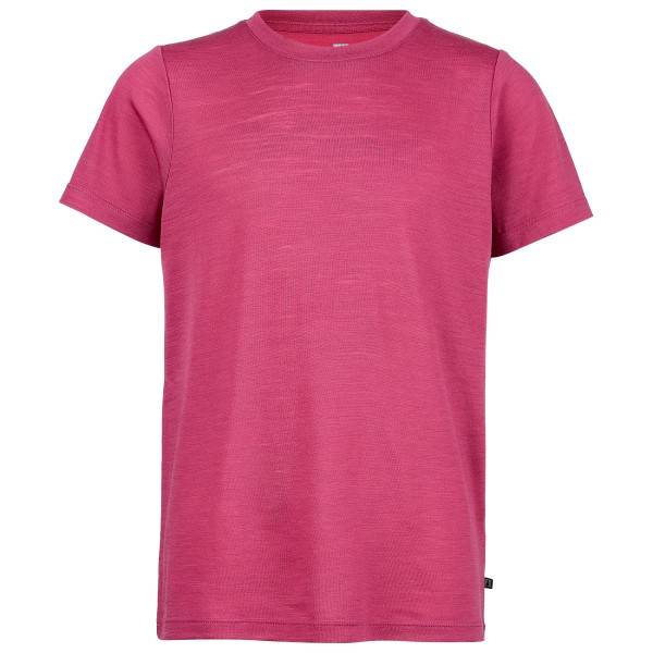 Heber Peak Kid's MerinoMix150 PineconeHe. II T-Shirt Merino-shirt Børn størrelse 92 farve pink