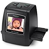 EC018 filmskanner med hög upplösning CMOS-skanner 35mm, 110/135 / 126KPK / Super 8 film USB 2.4 TFT LCD