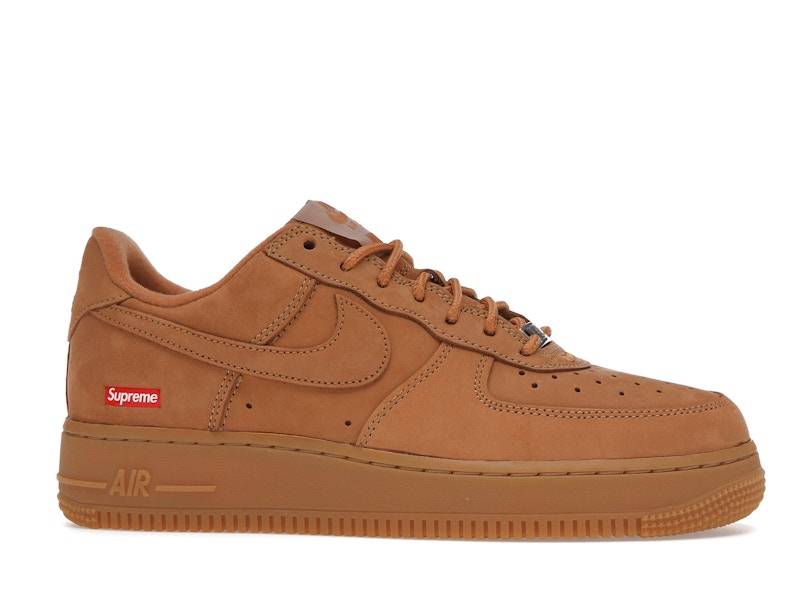 Nike Air Force 1 Low Supreme Flax - 40 / Standard