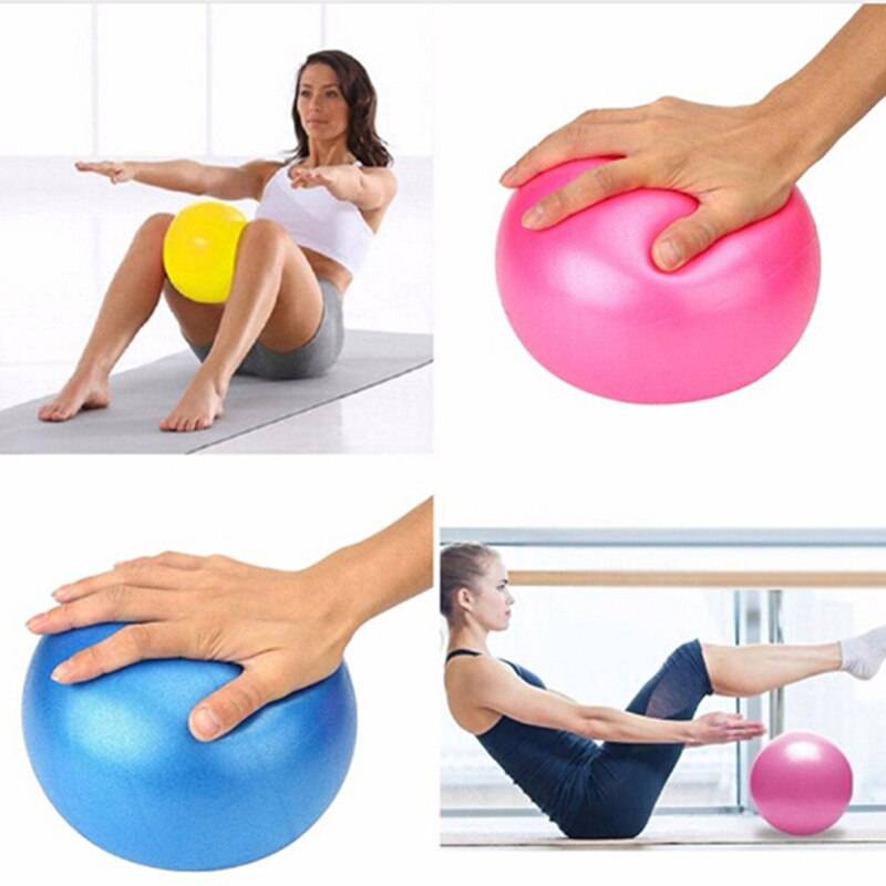 Mini yoga boll fysisk kondition boll för träningsapparat träning balans boll hem tränare balans pods gym yoga pilates 25cm
