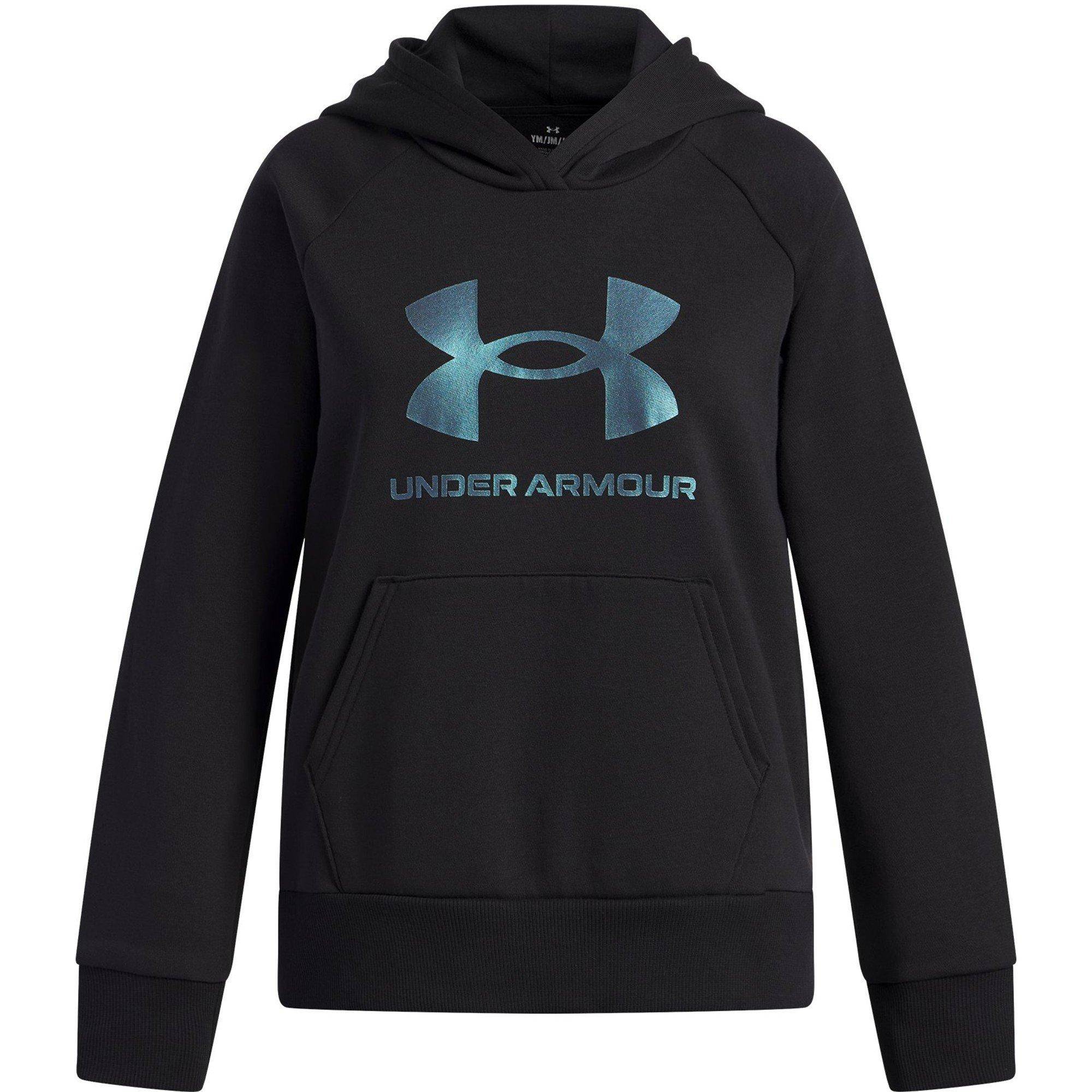Under Armour Kids' Rival Fleece Shimmer Over The Head Hoodie