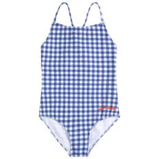 Bobo Choses Vichy Baddräkt Blue 6-7 Y  Blå  6-7 år  kvinna