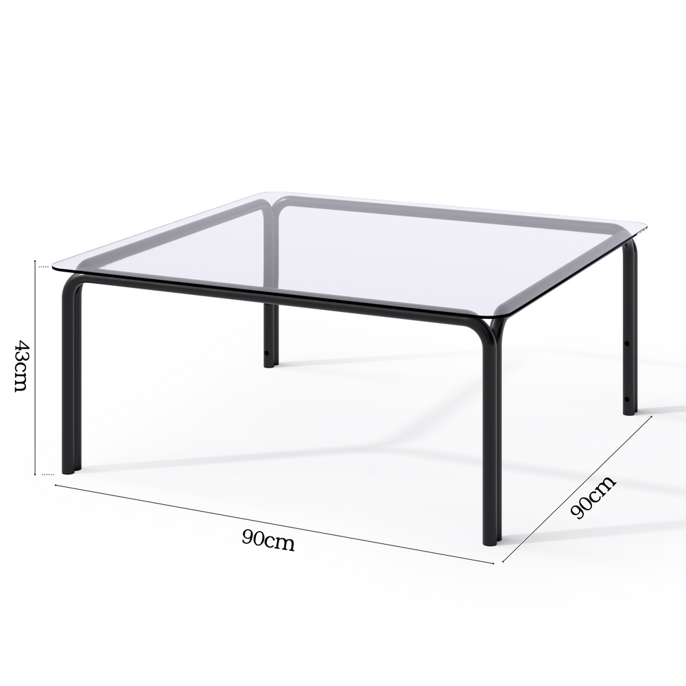 Trädgårdsbord 90x90 cm VELUCCI