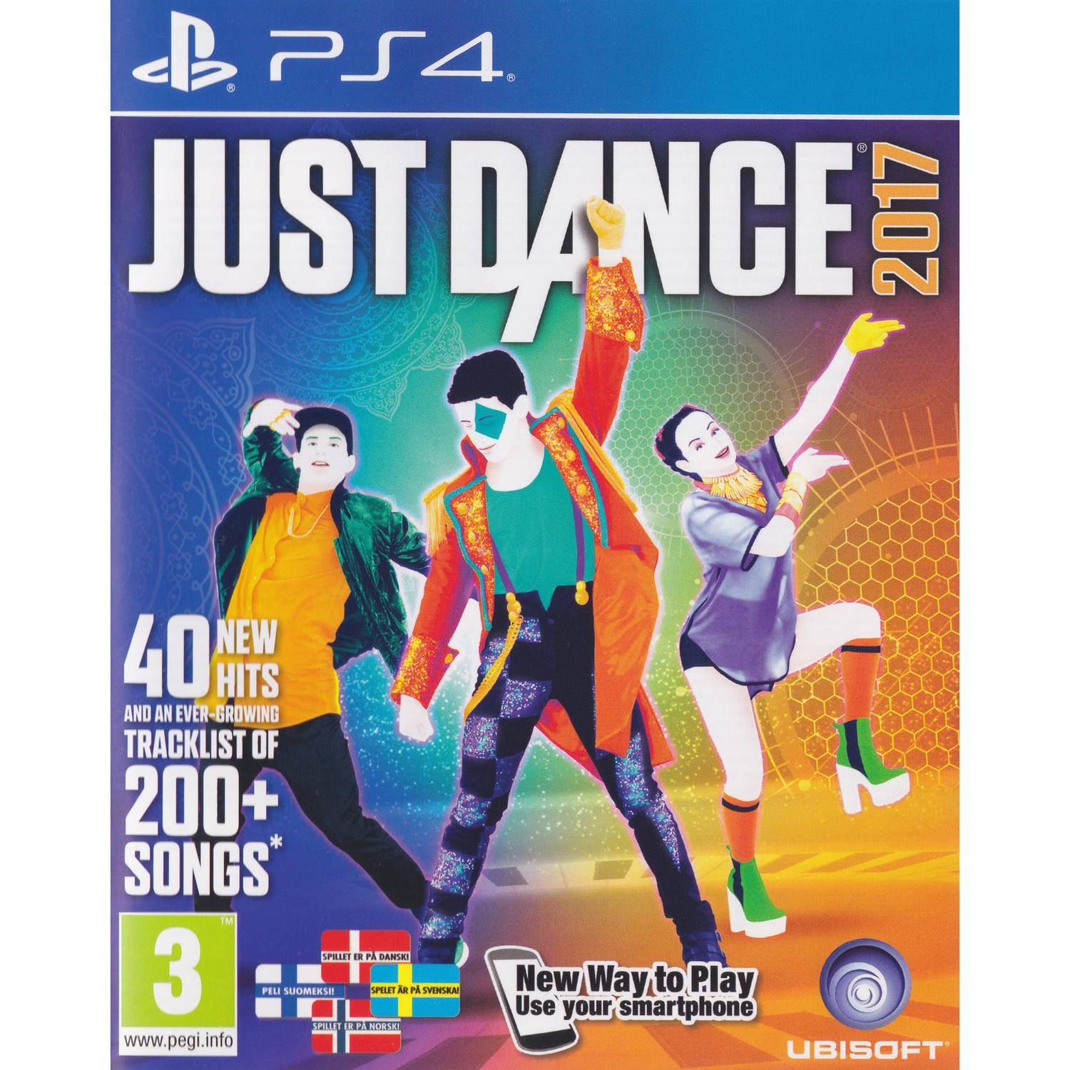 Just Dance 2017 Playstation 4 PS4 Nordic (Begagnad)