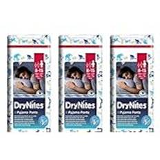 3X Huggies Drynites pyjamas byxor pojkar 8-15 år
