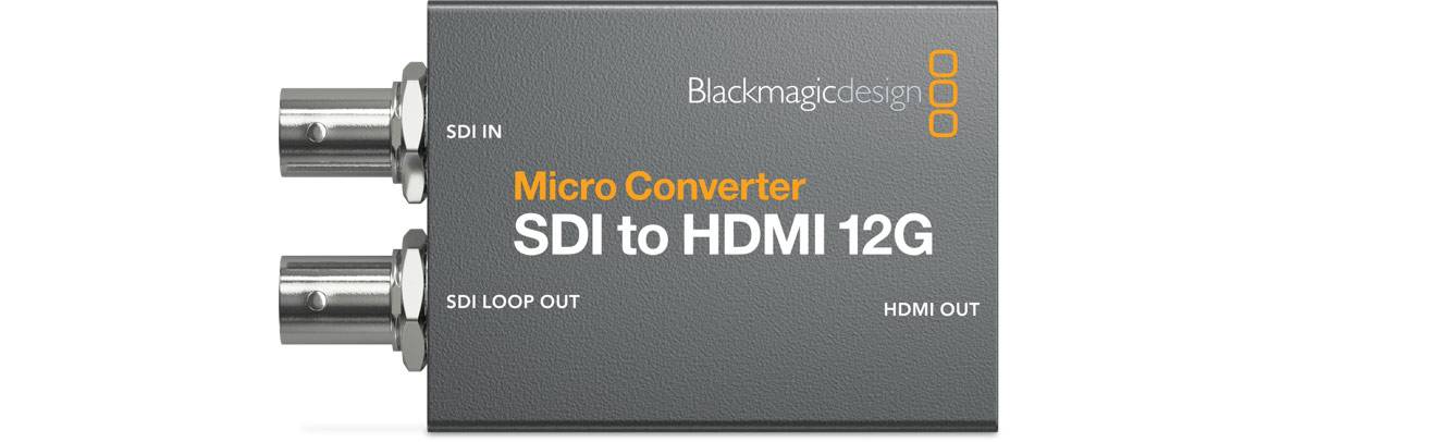 Blackmagic Design Micro Converter HDMI to SDI 12G