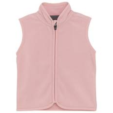 Color Kids Baby Fleece Waistcoat with Embroidment Fleecevest Børn størrelse 80 farve pink