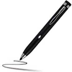 Broonel Black Fine Point Digital Active Stylus Pen - Kompatibel med Samsung X200 Galaxy Tab A8 2021 (10,5 tum)